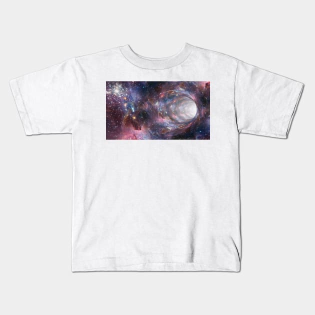 Wormhole Kids T-Shirt by kawaii_shop